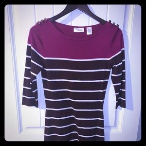 Sweater sheath dress